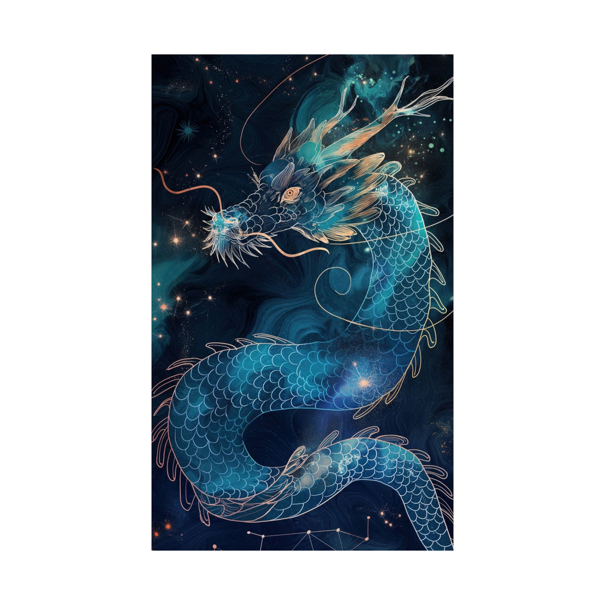 Celestial Dragon Poster - JG Visual Arts