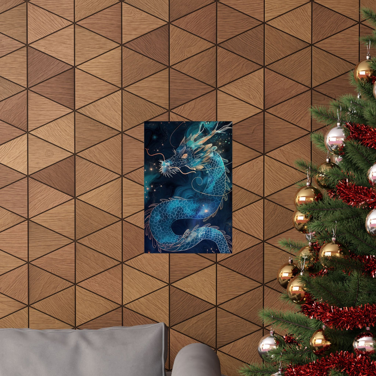 Celestial Dragon Poster - JG Visual Arts
