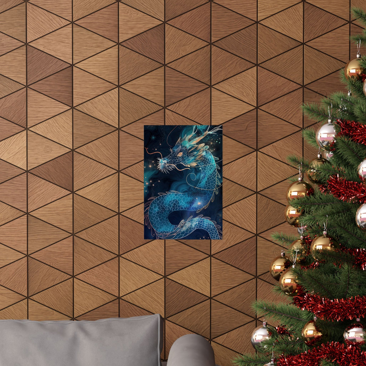 Celestial Dragon Poster - JG Visual Arts