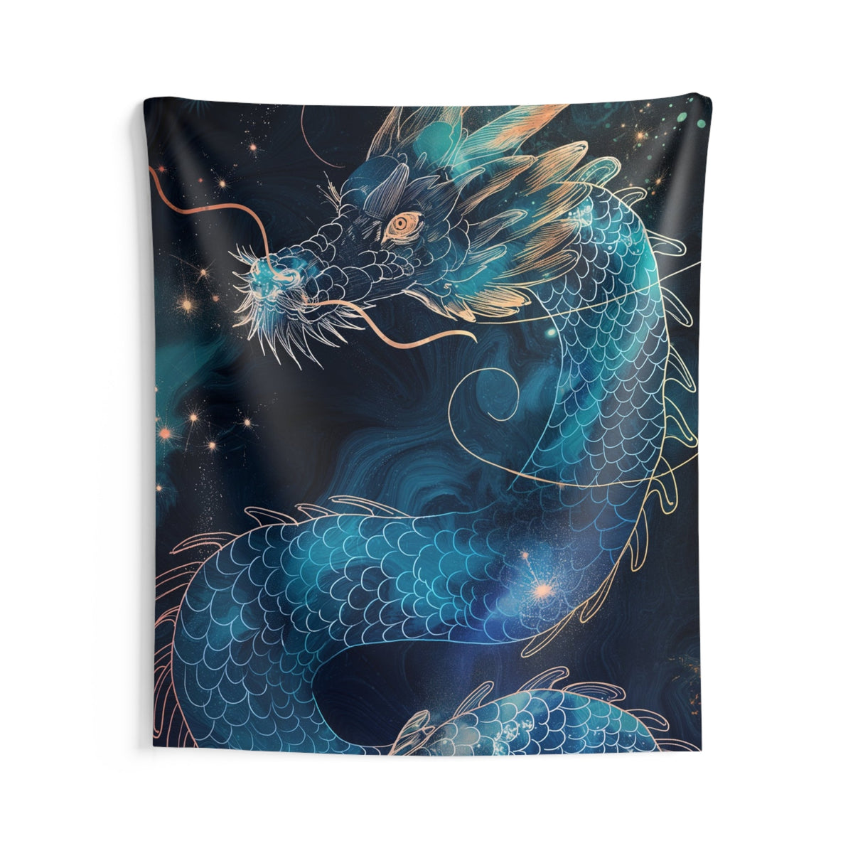Celestial Dragon Wall Tapestry - JG Visual Arts
