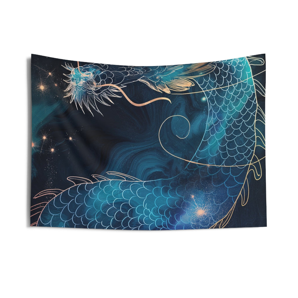Celestial Dragon Wall Tapestry - JG Visual Arts