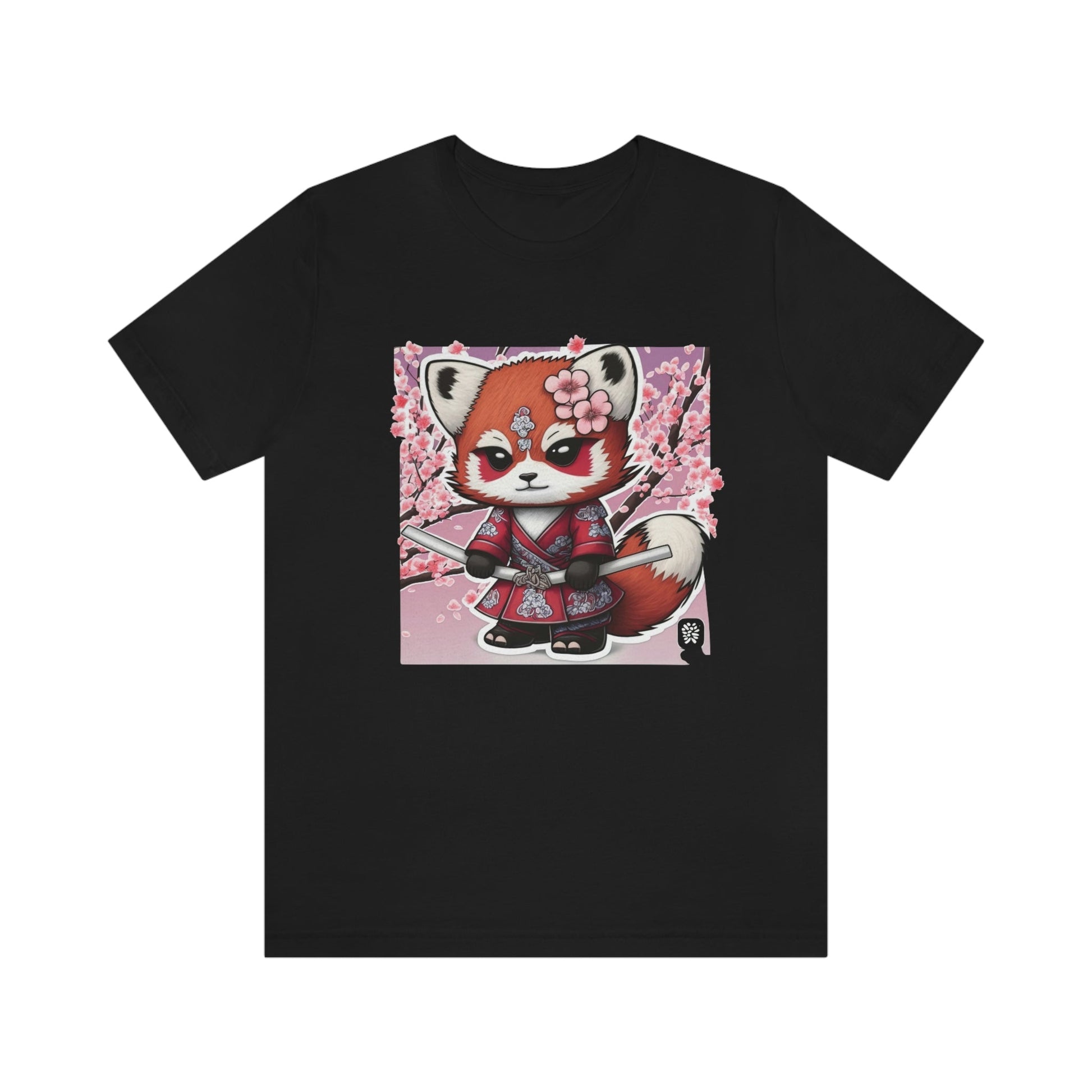 Cherry Blossom Warrior - Unisex Short Sleeve Tee - JDG Visual Arts