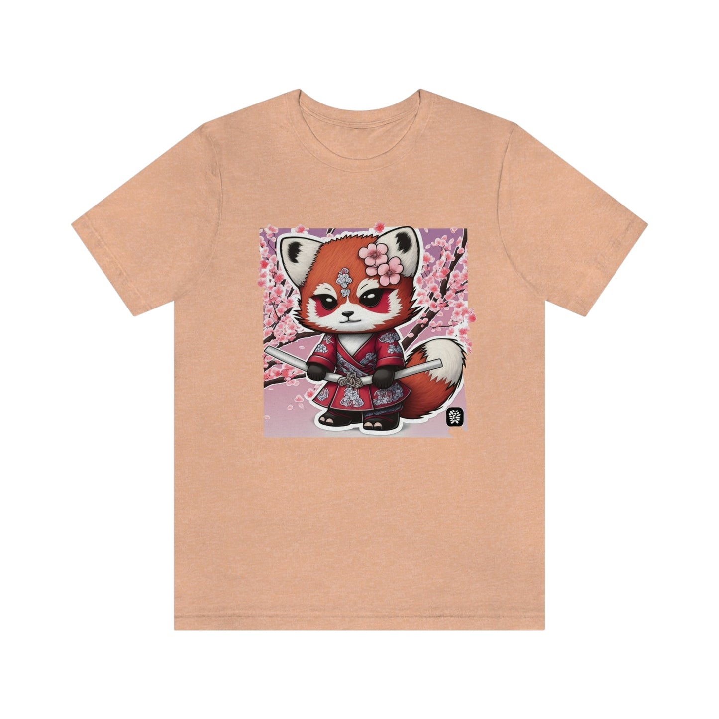 Cherry Blossom Warrior - Unisex Short Sleeve Tee - JDG Visual Arts