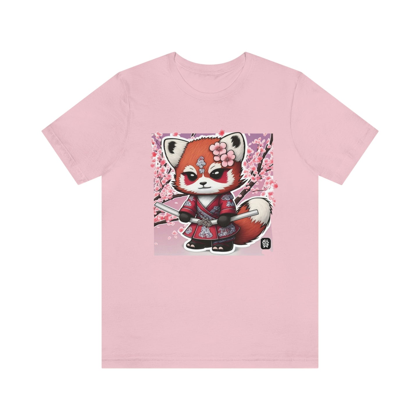 Cherry Blossom Warrior - Unisex Short Sleeve Tee - JDG Visual Arts