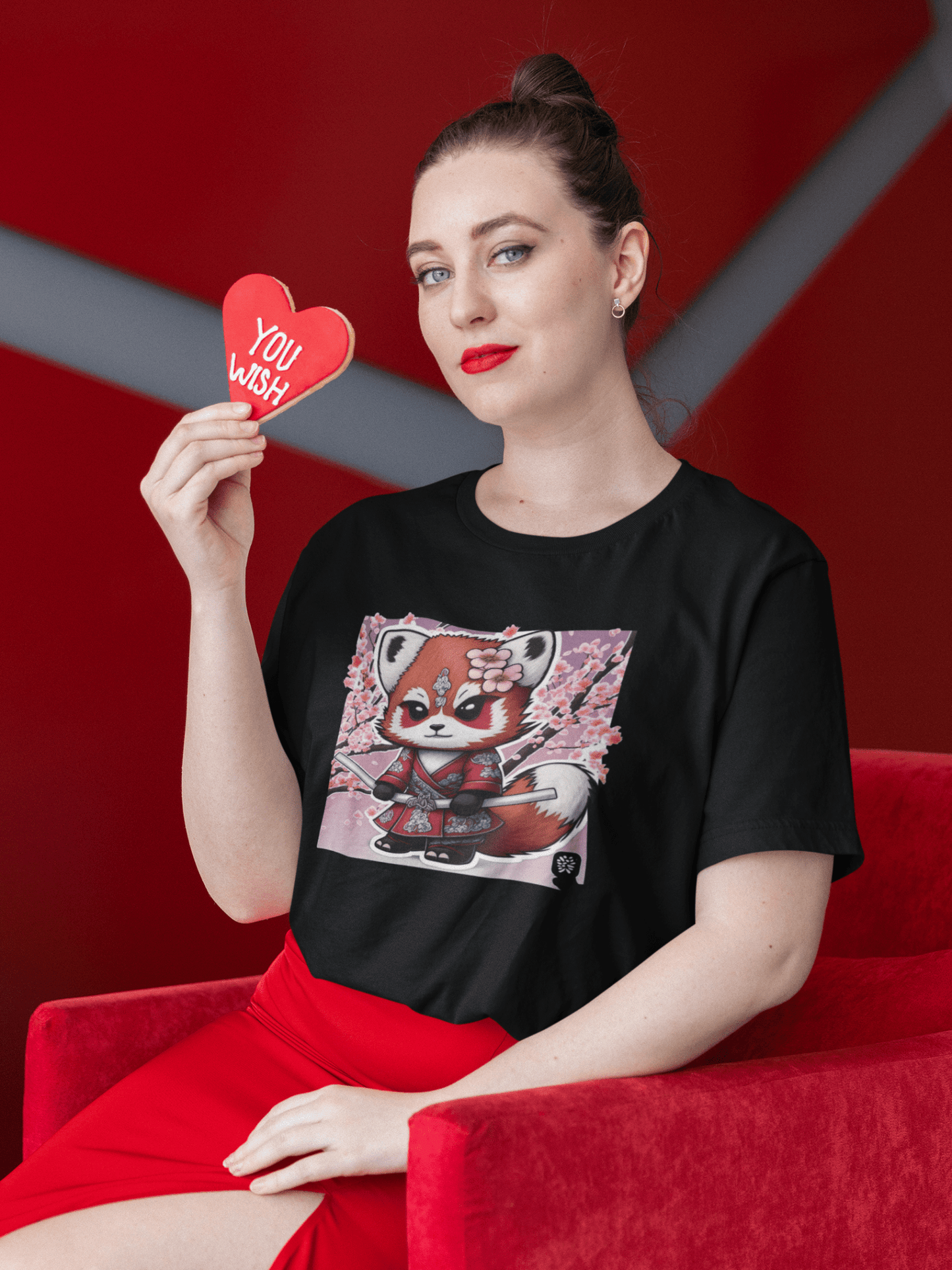 Cherry Blossom Warrior - Unisex Short Sleeve Tee - JDG Visual Arts