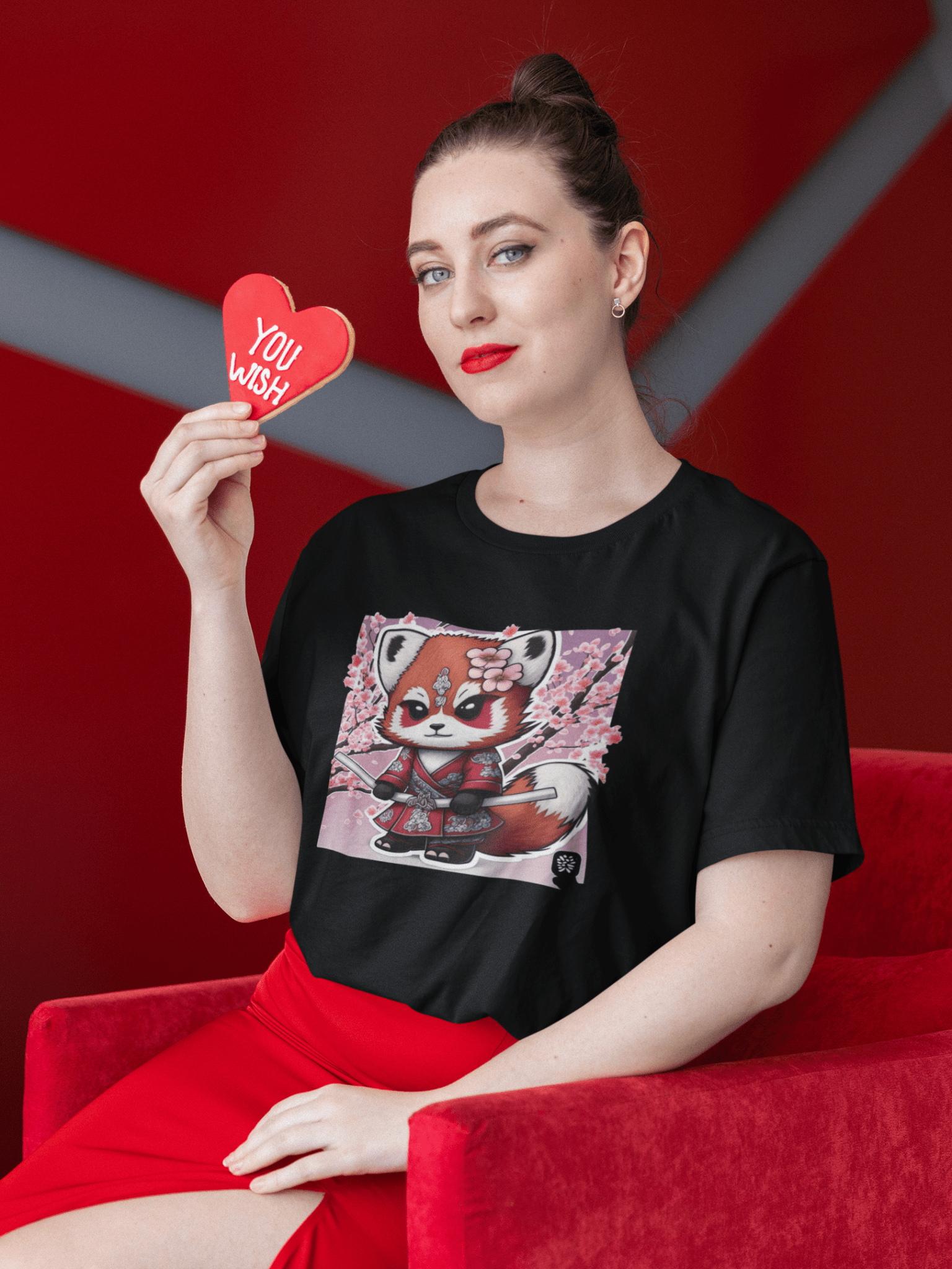 Cherry Blossom Warrior - Unisex Short Sleeve Tee - JDG Visual Arts