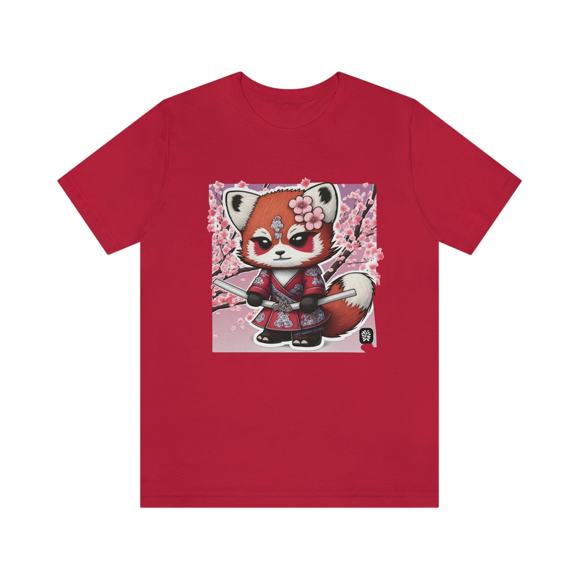 Cherry Blossom Warrior - Unisex Short Sleeve Tee - JDG Visual Arts