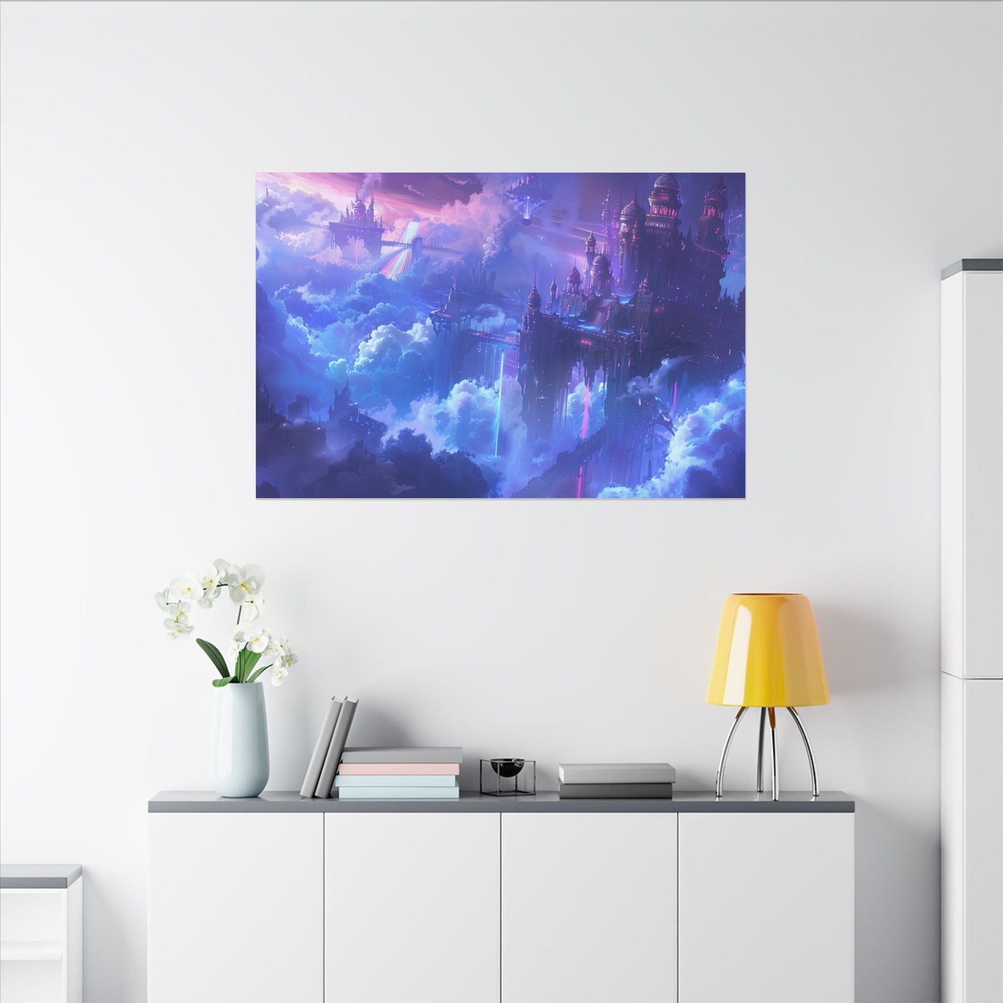 Cloud Palace — Floating Castle Canvas - JG Visual Arts