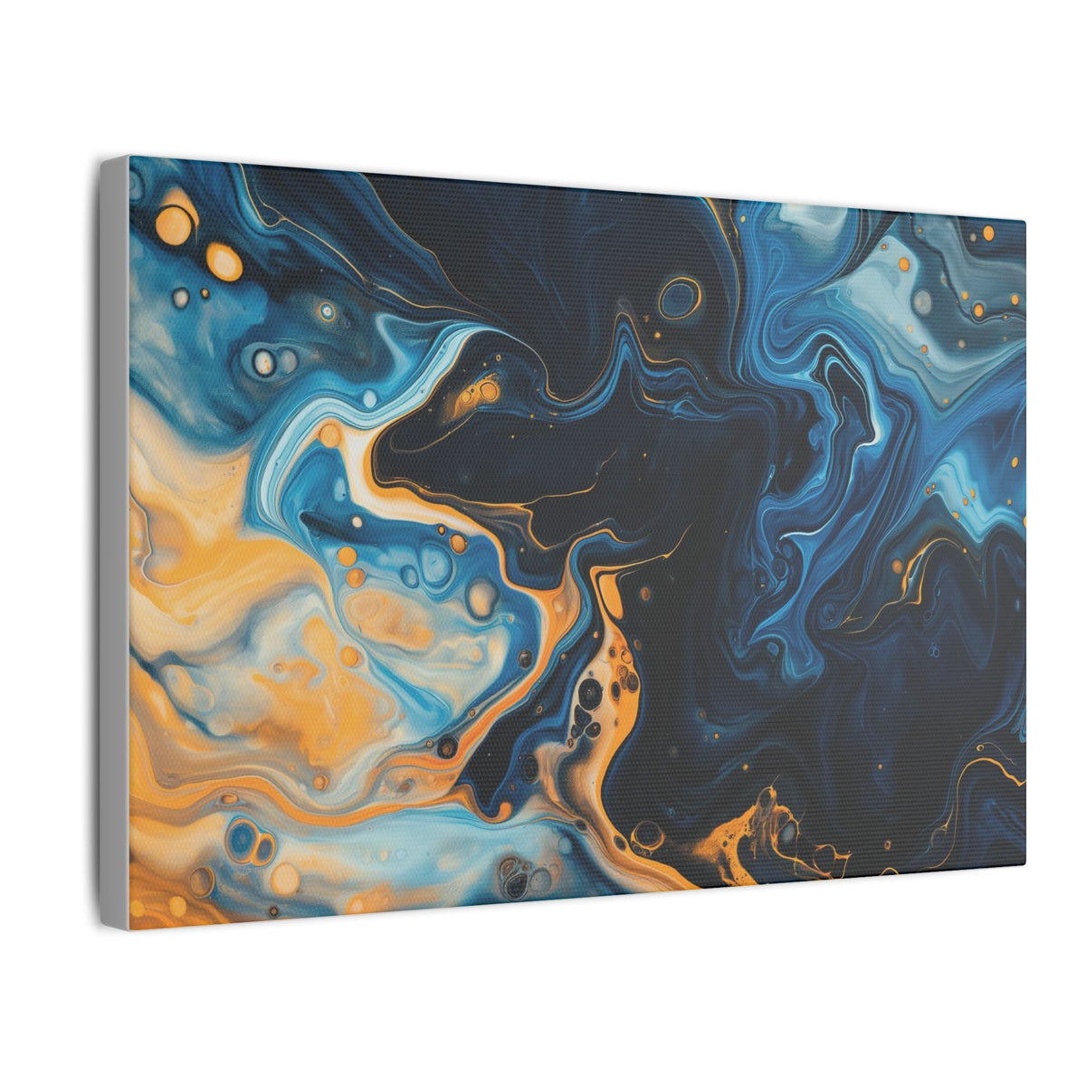 Cobalt Current Canvas - JG Visual Arts
