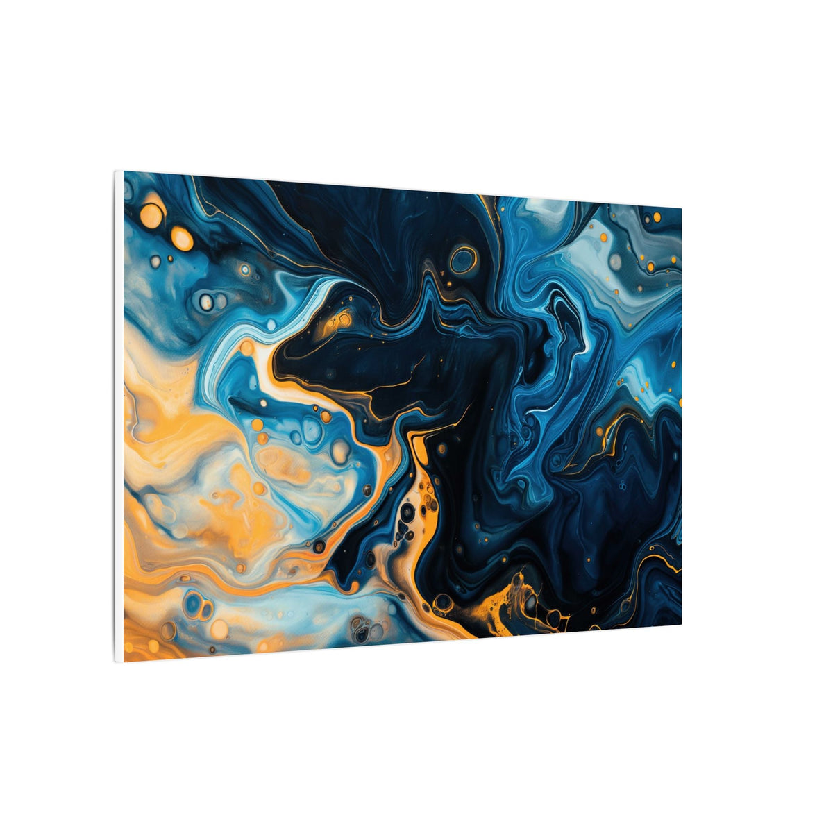 Cobalt Current Canvas - JG Visual Arts