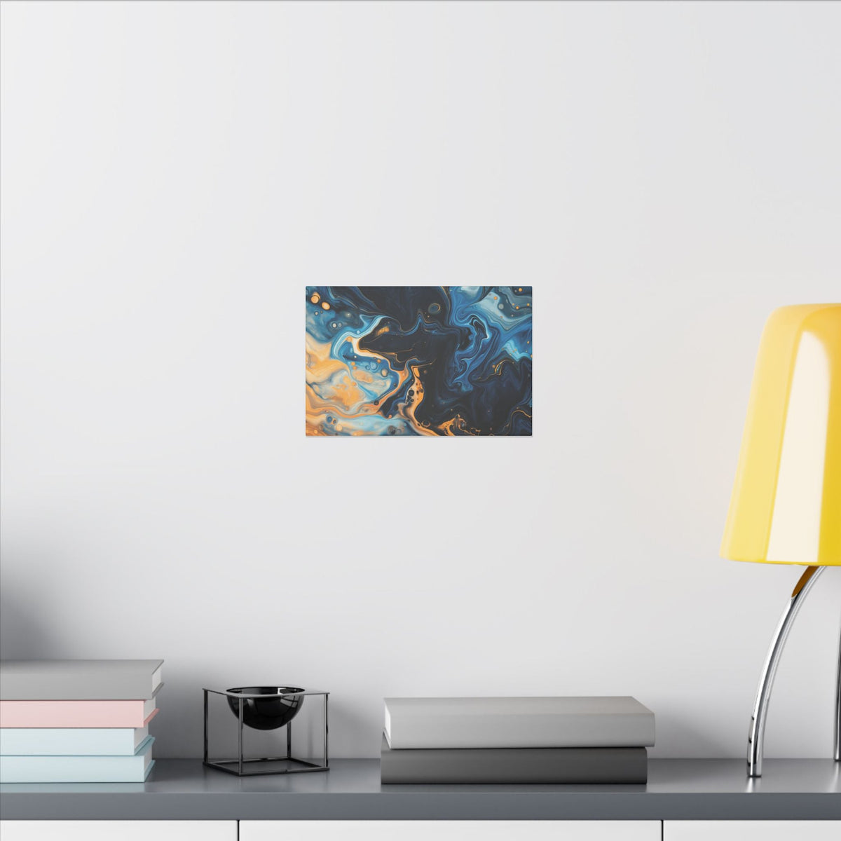 Cobalt Current Canvas - JG Visual Arts