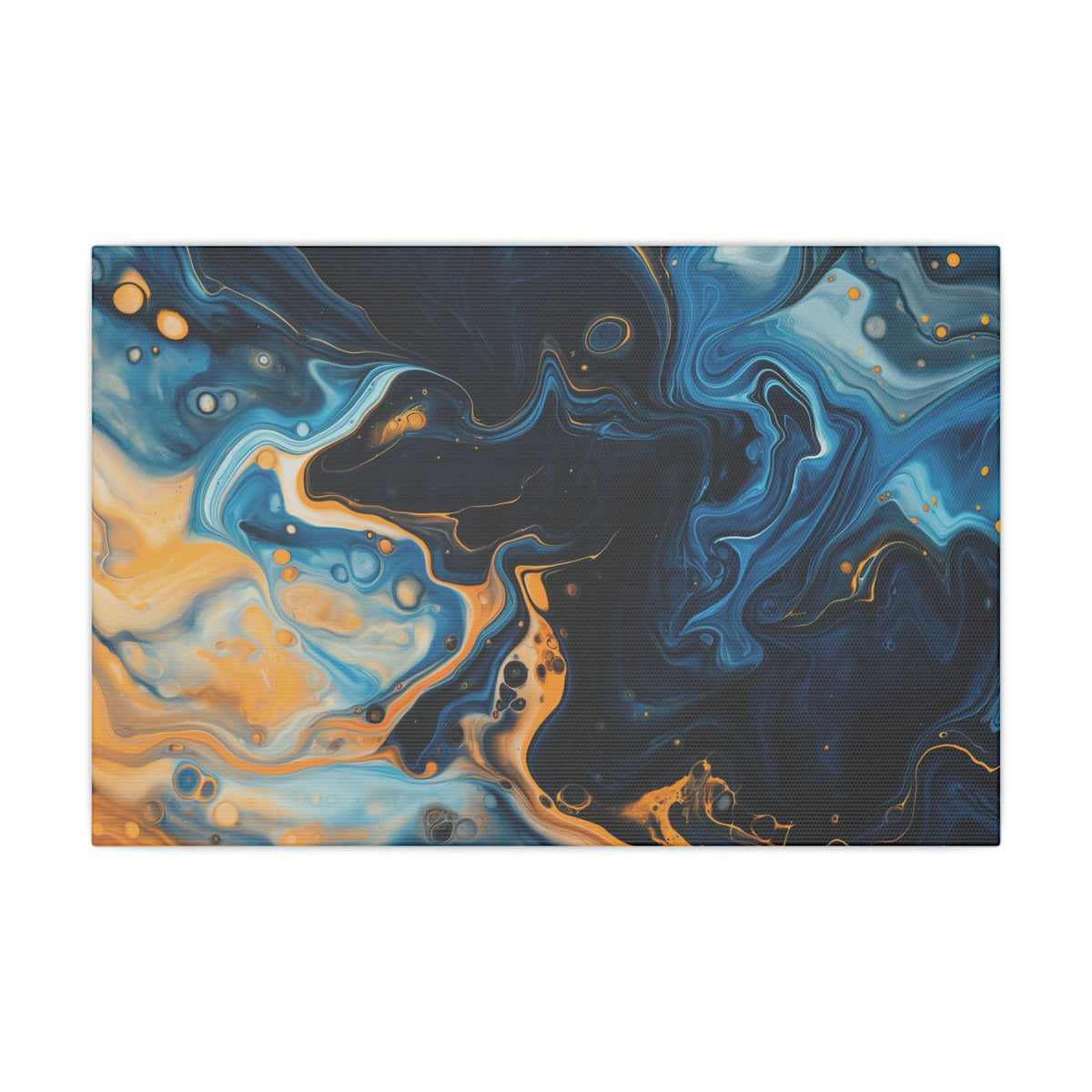 Cobalt Current Canvas - JG Visual Arts