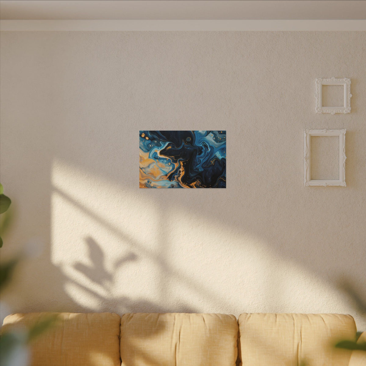 Cobalt Current Canvas - JG Visual Arts