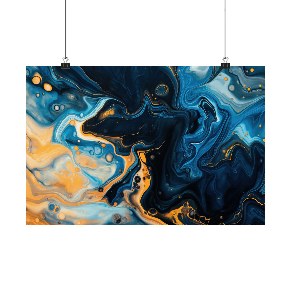 Cobalt Current Poster - JG Visual Arts