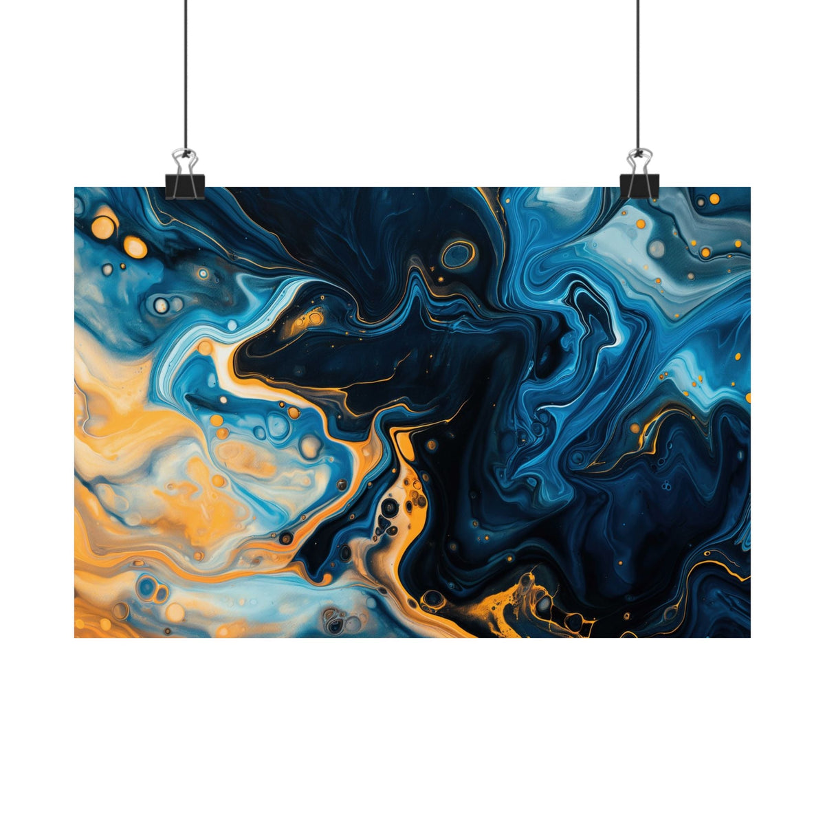 Cobalt Current Poster - JG Visual Arts