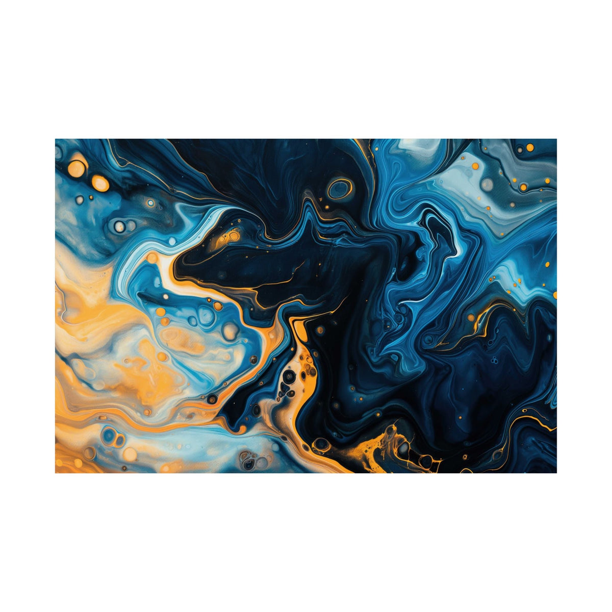 Cobalt Current Poster - JG Visual Arts