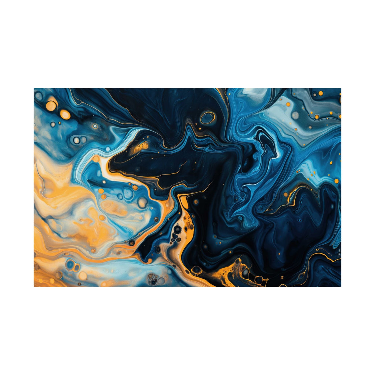 Cobalt Current Poster - JG Visual Arts