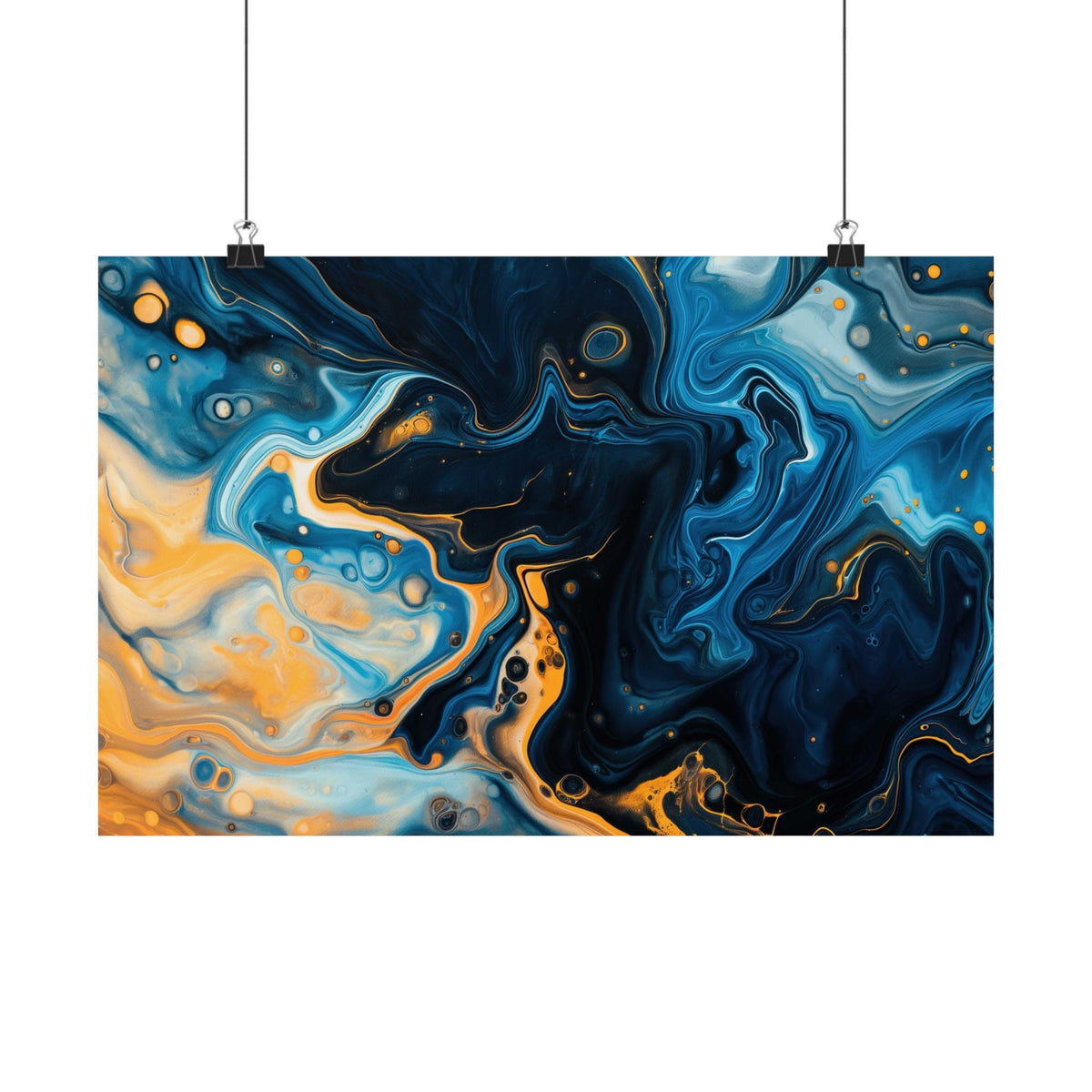 Cobalt Current Poster - JG Visual Arts