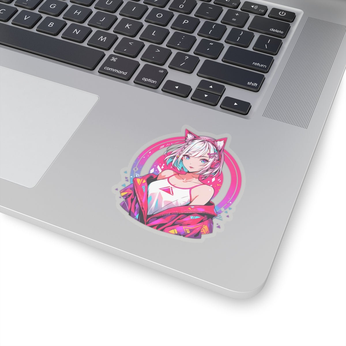 Cybernetic Dreams: Neon Pulse, Sticker - JDG Visual Arts