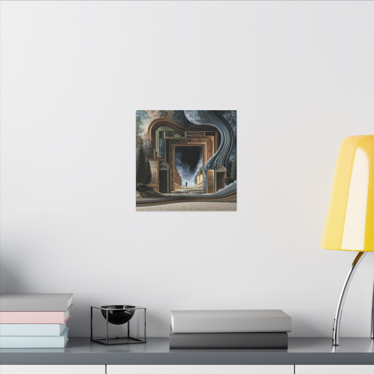 Doors of Perception — Square Canvas - JG Visual Arts