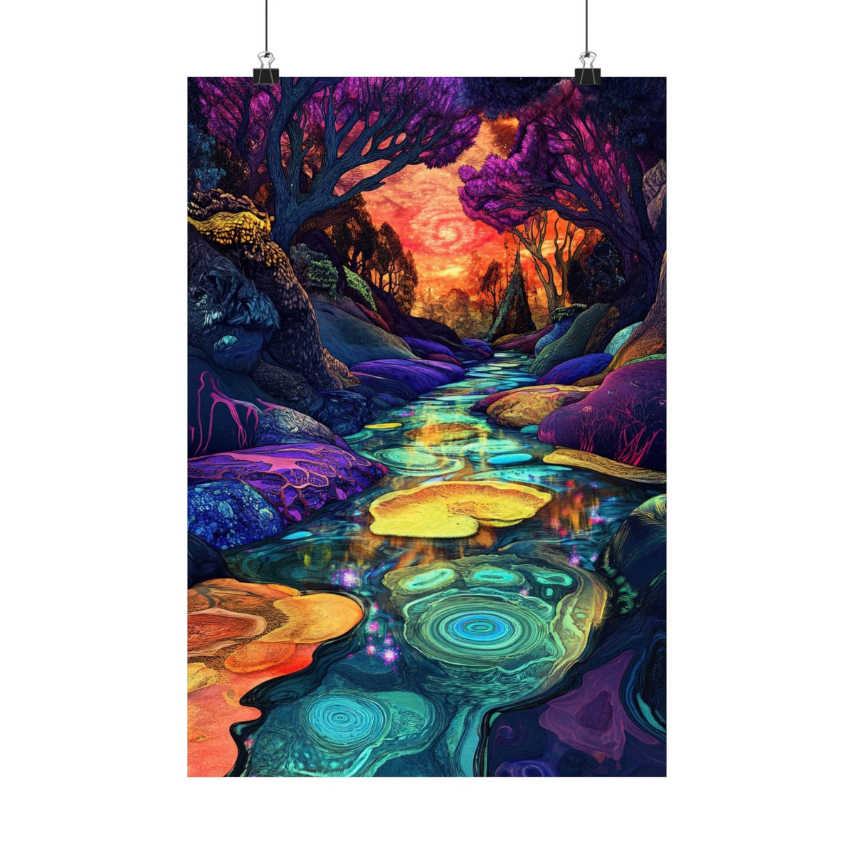 Dreamscape River Poster - JG Visual Arts