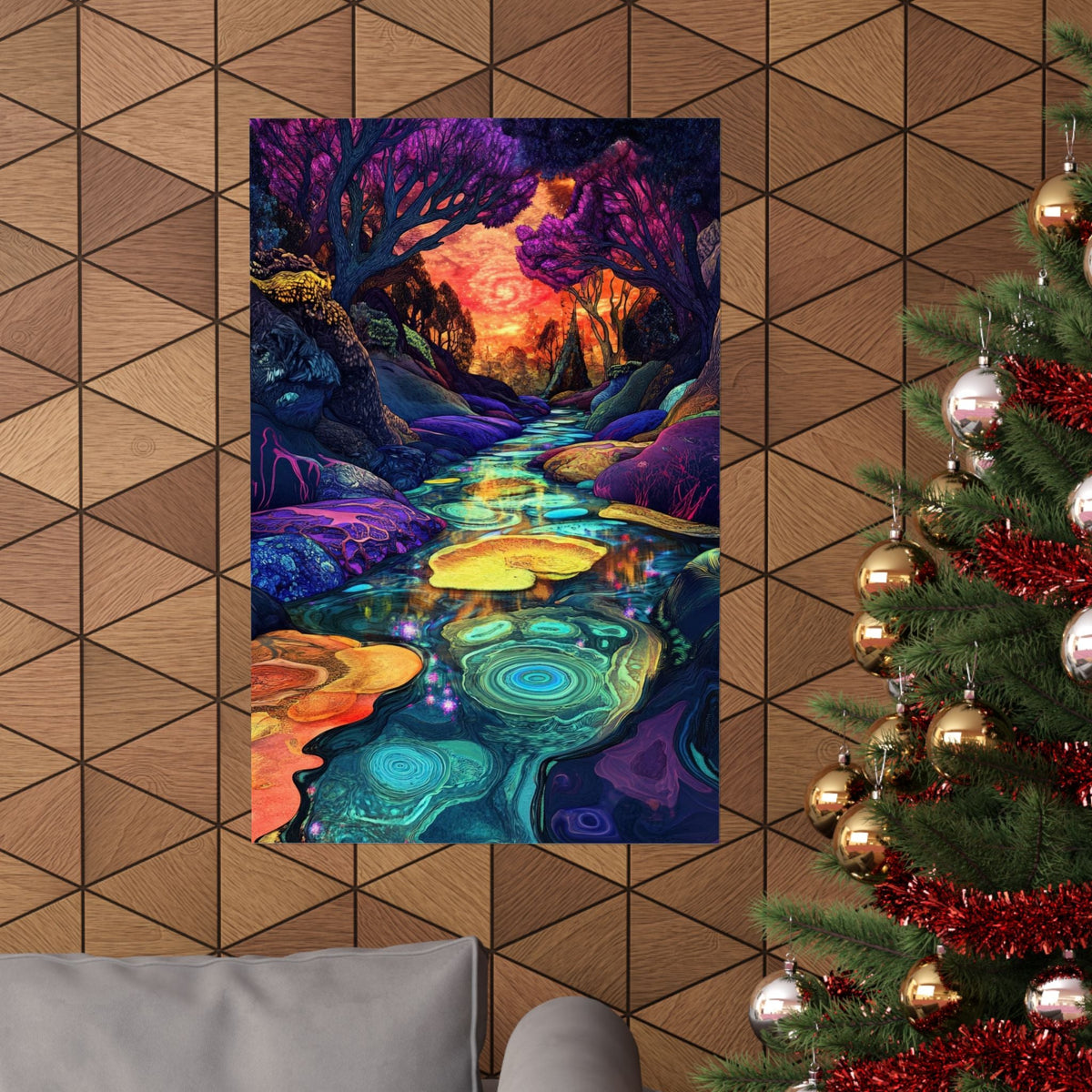Dreamscape River Poster - JG Visual Arts