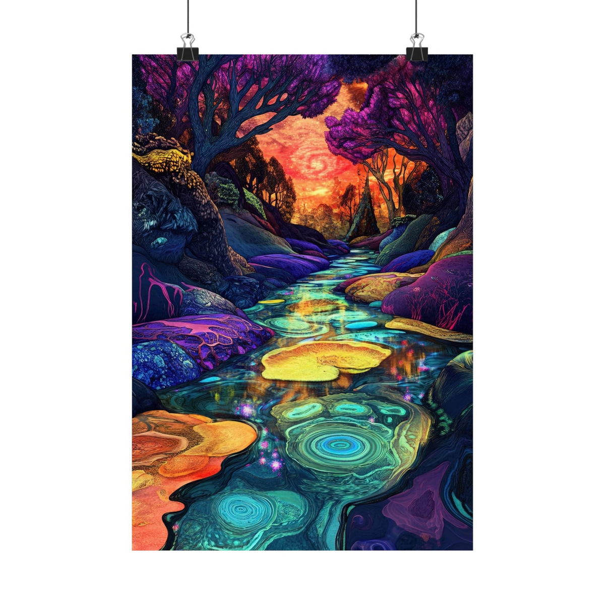 Dreamscape River Poster - JG Visual Arts
