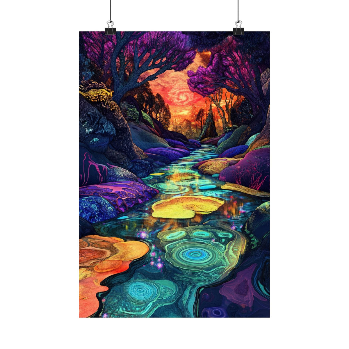 Dreamscape River Poster - JG Visual Arts