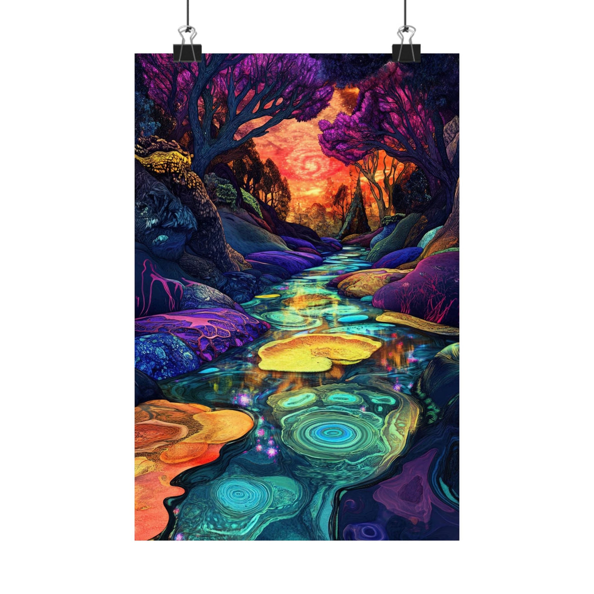 Dreamscape River Poster - JG Visual Arts