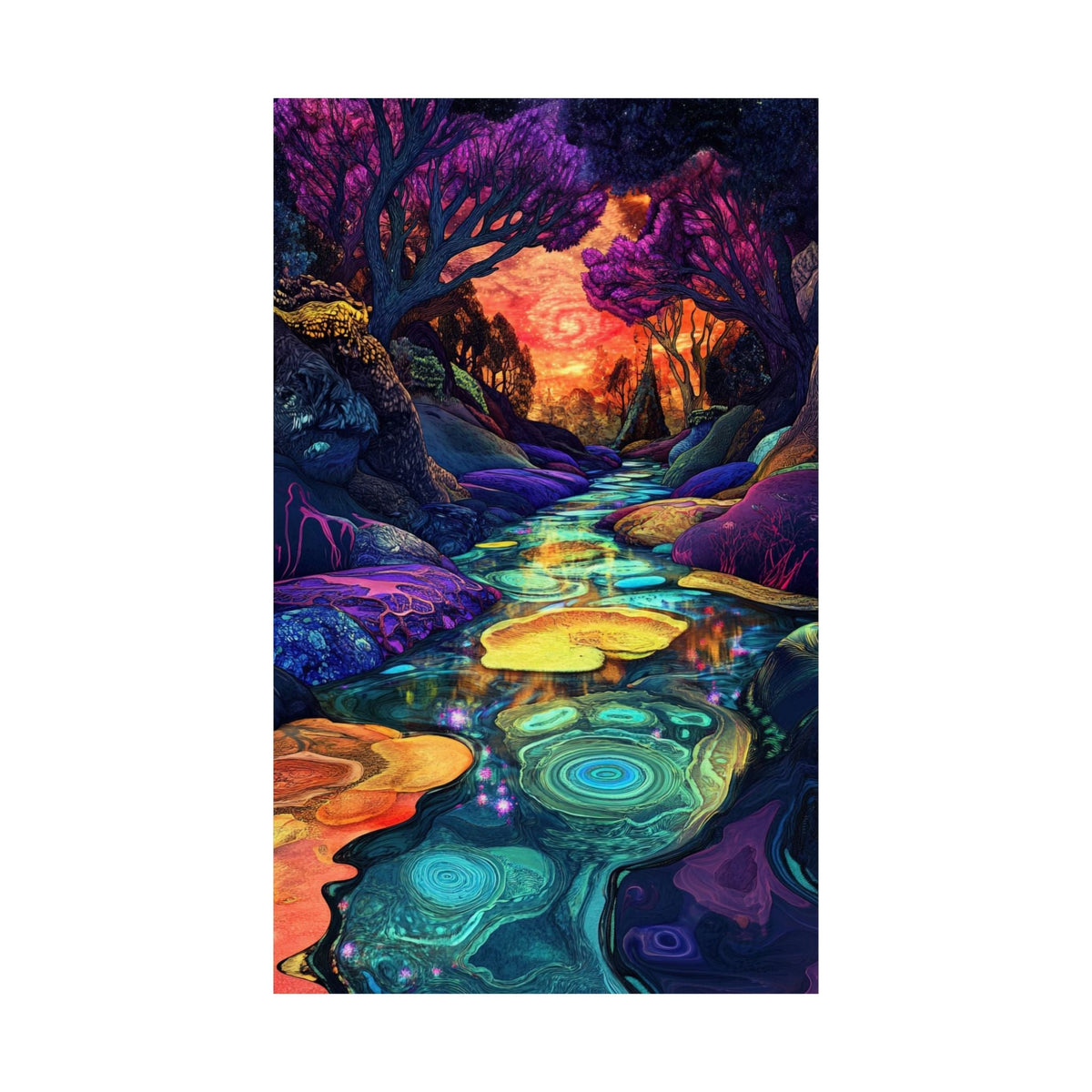 Dreamscape River Poster - JG Visual Arts