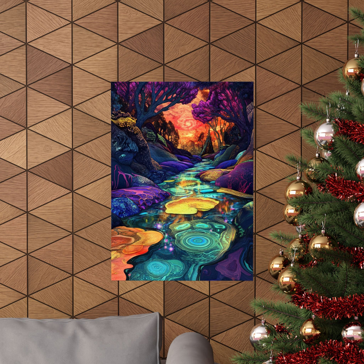 Dreamscape River Poster - JG Visual Arts