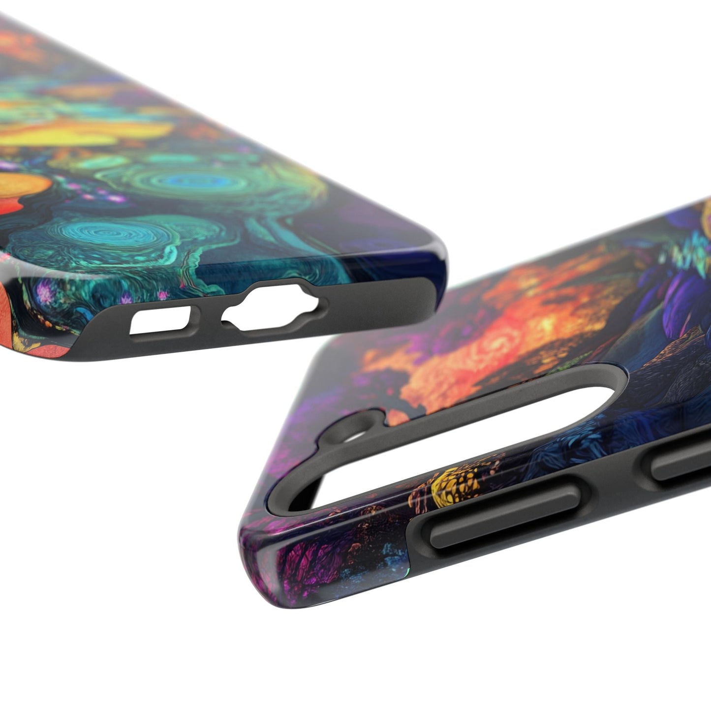 Dreamscape River — Psychedelic Canyon Phone Case - JDG Visual Arts