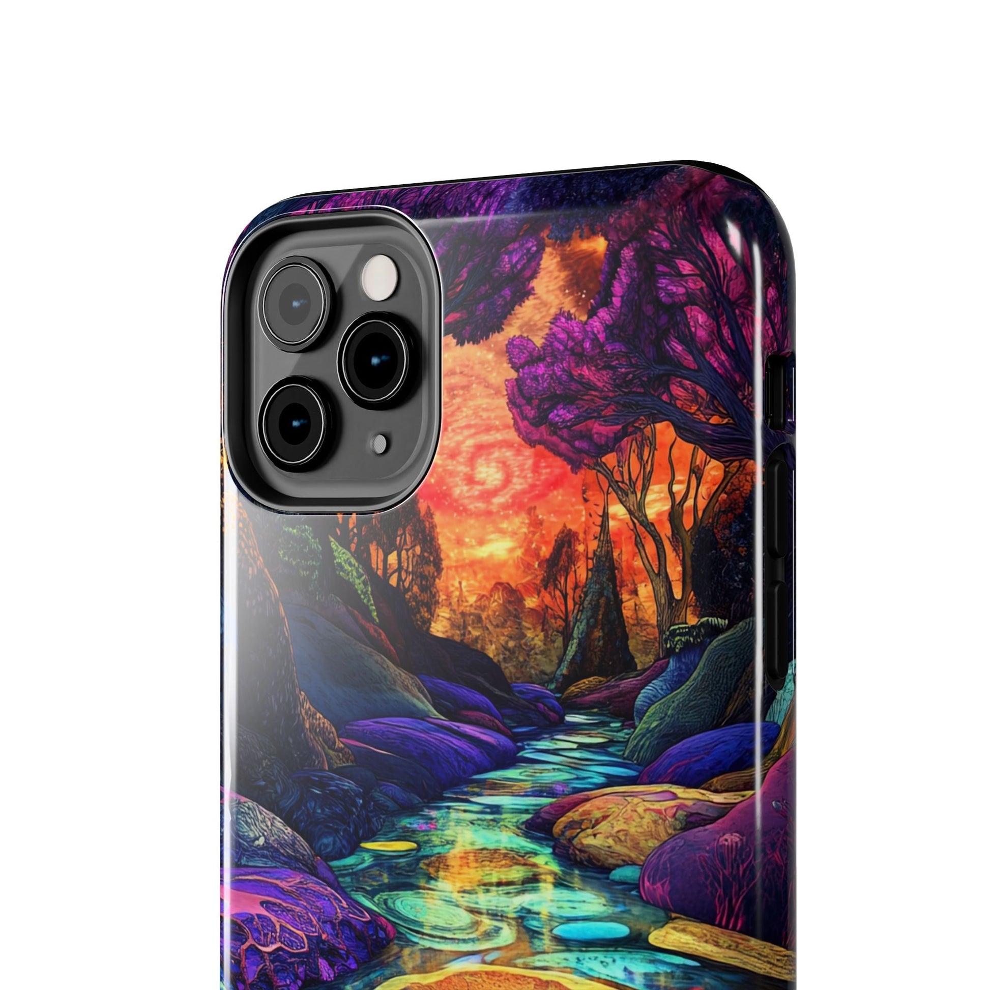Dreamscape River — Psychedelic Canyon Phone Case - JG Visual Arts