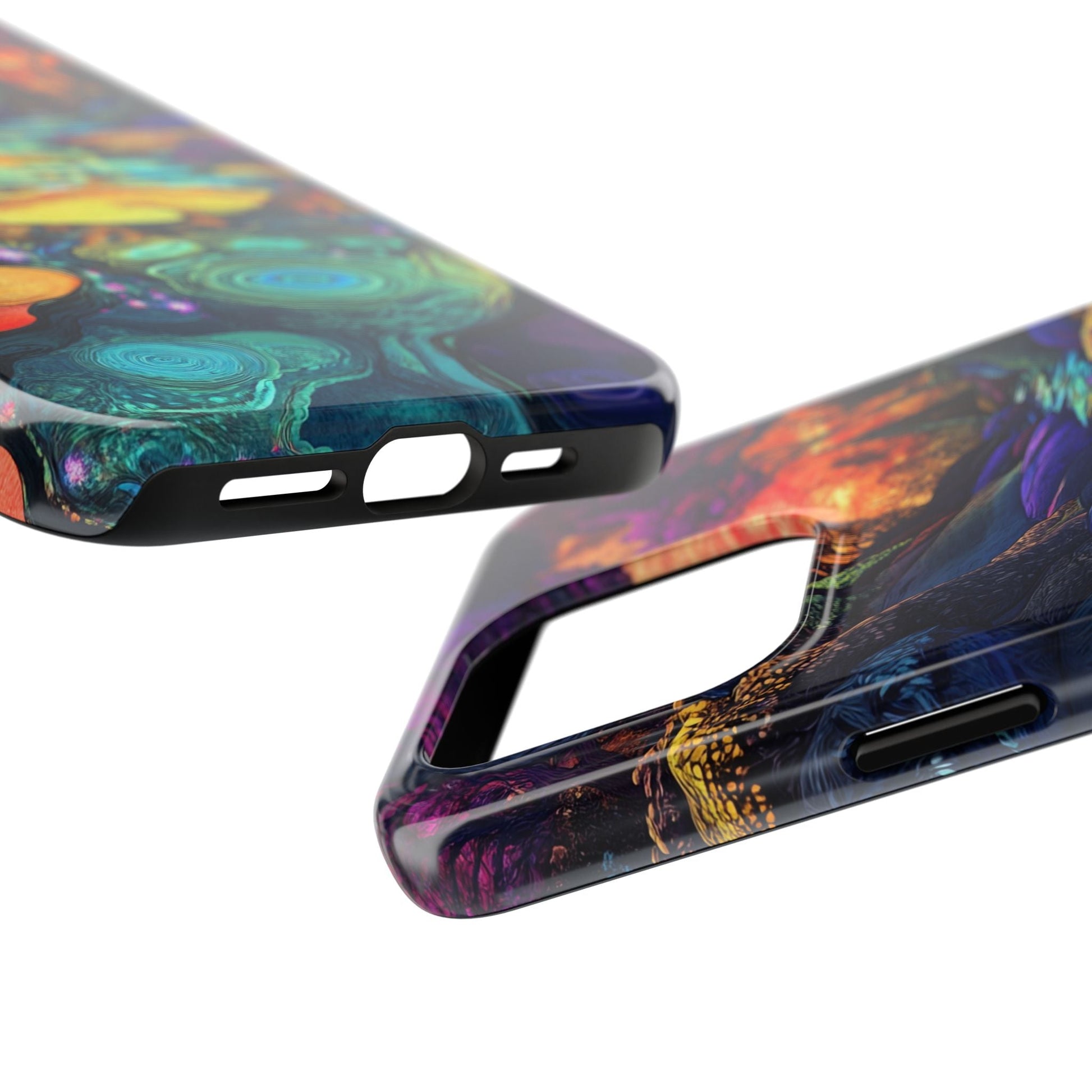 Dreamscape River — Psychedelic Canyon Phone Case - JDG Visual Arts