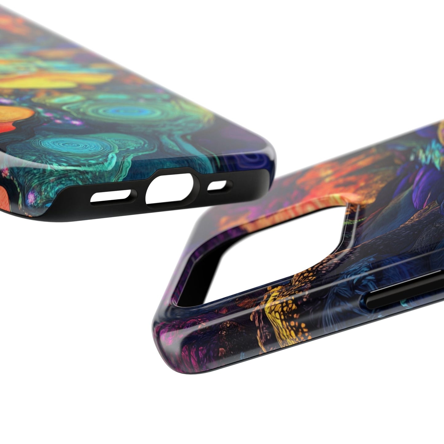 Dreamscape River — Psychedelic Canyon Phone Case - JDG Visual Arts