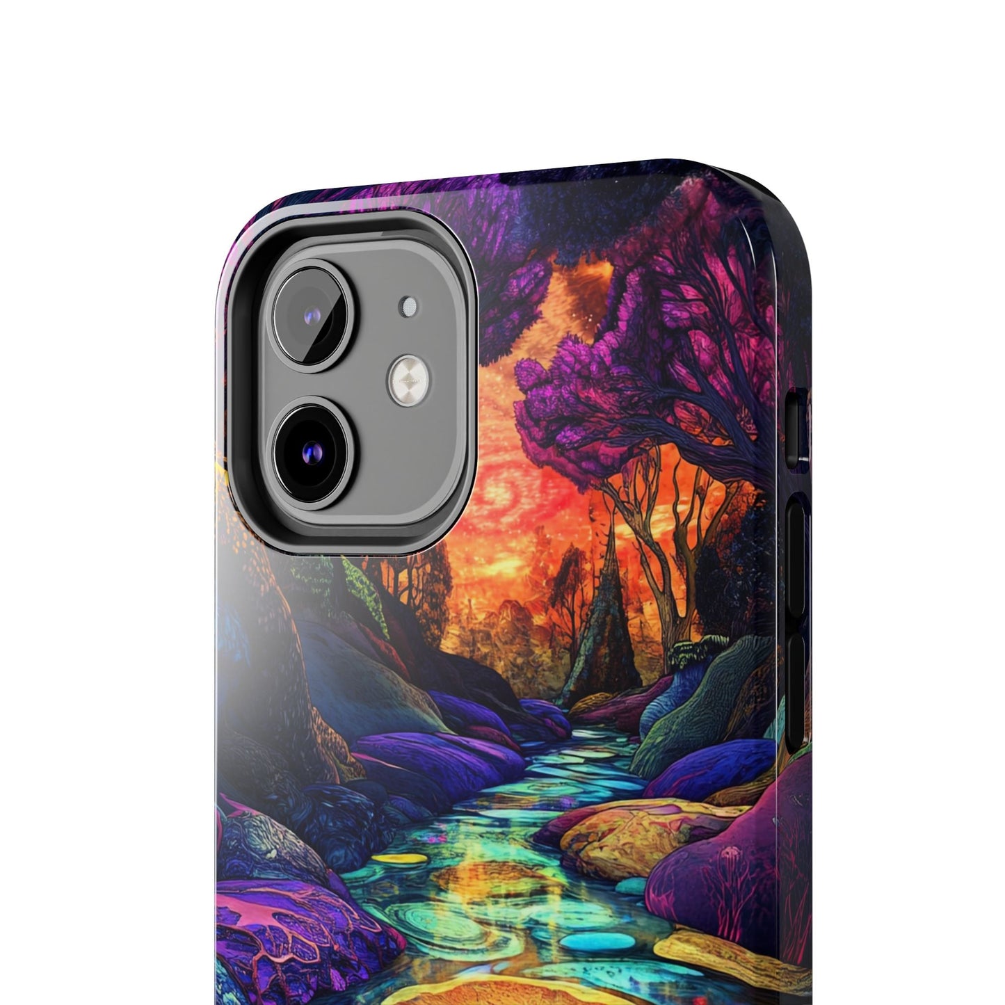 Dreamscape River — Psychedelic Canyon Phone Case - JG Visual Arts