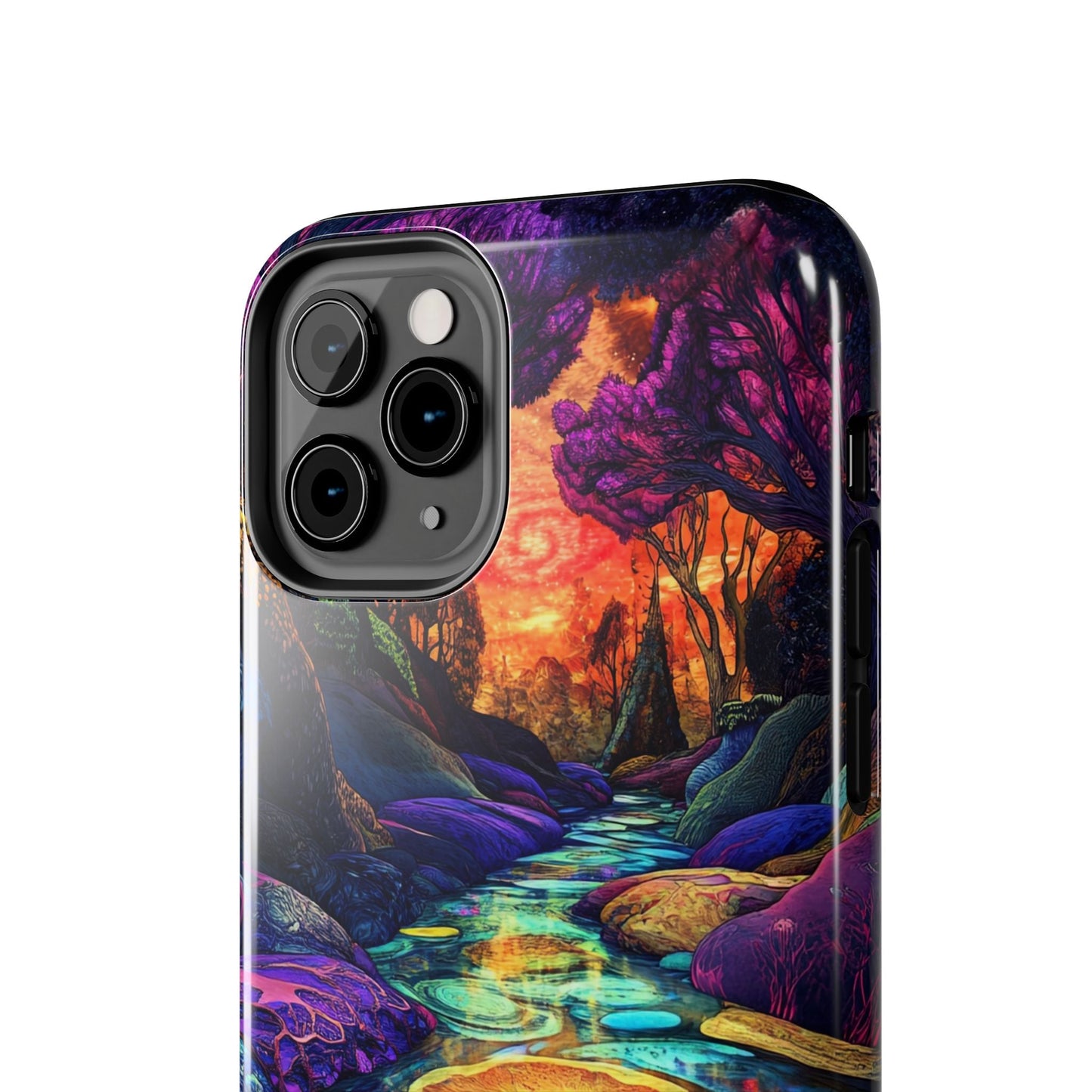 Dreamscape River — Psychedelic Canyon Phone Case - JG Visual Arts