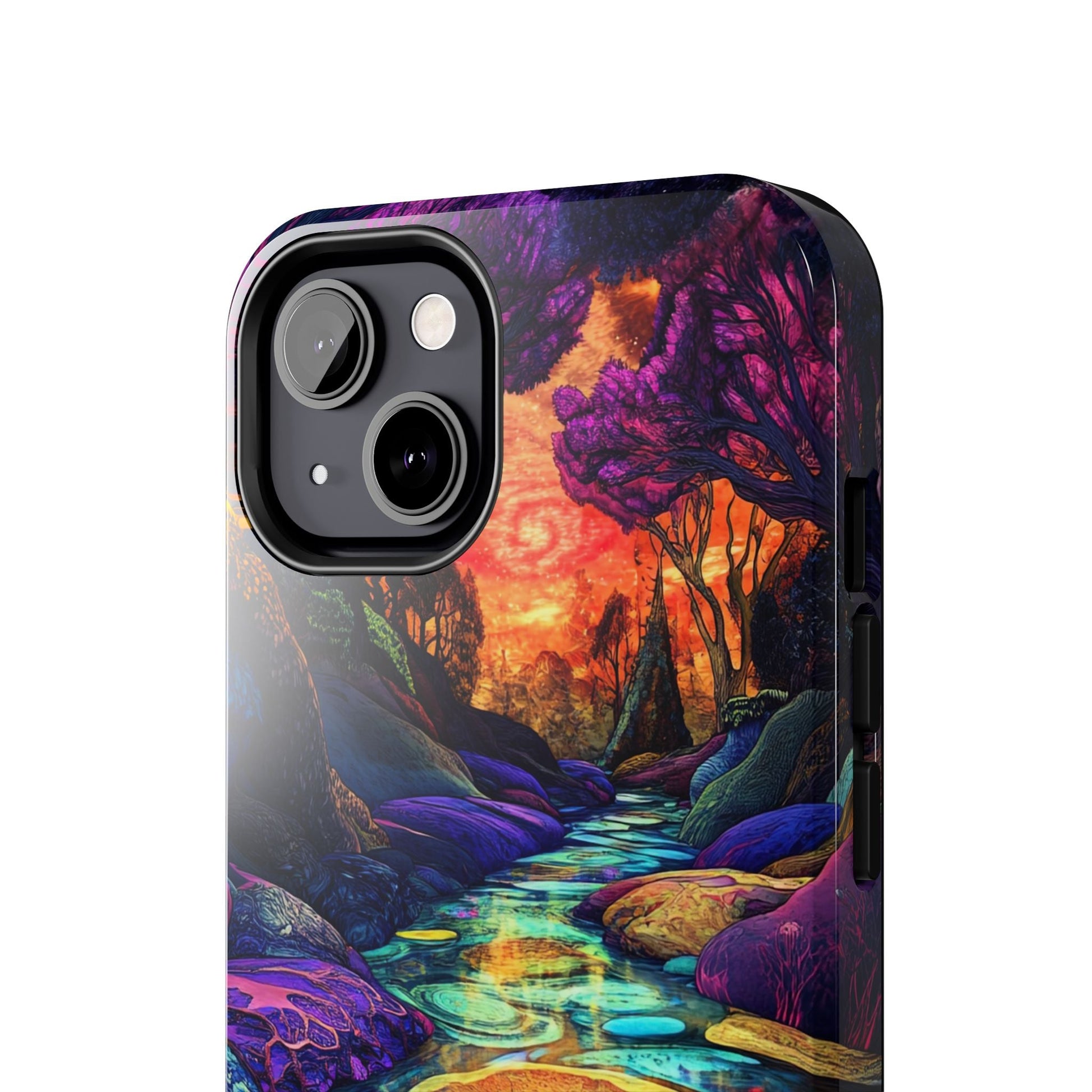 Dreamscape River — Psychedelic Canyon Phone Case - JDG Visual Arts