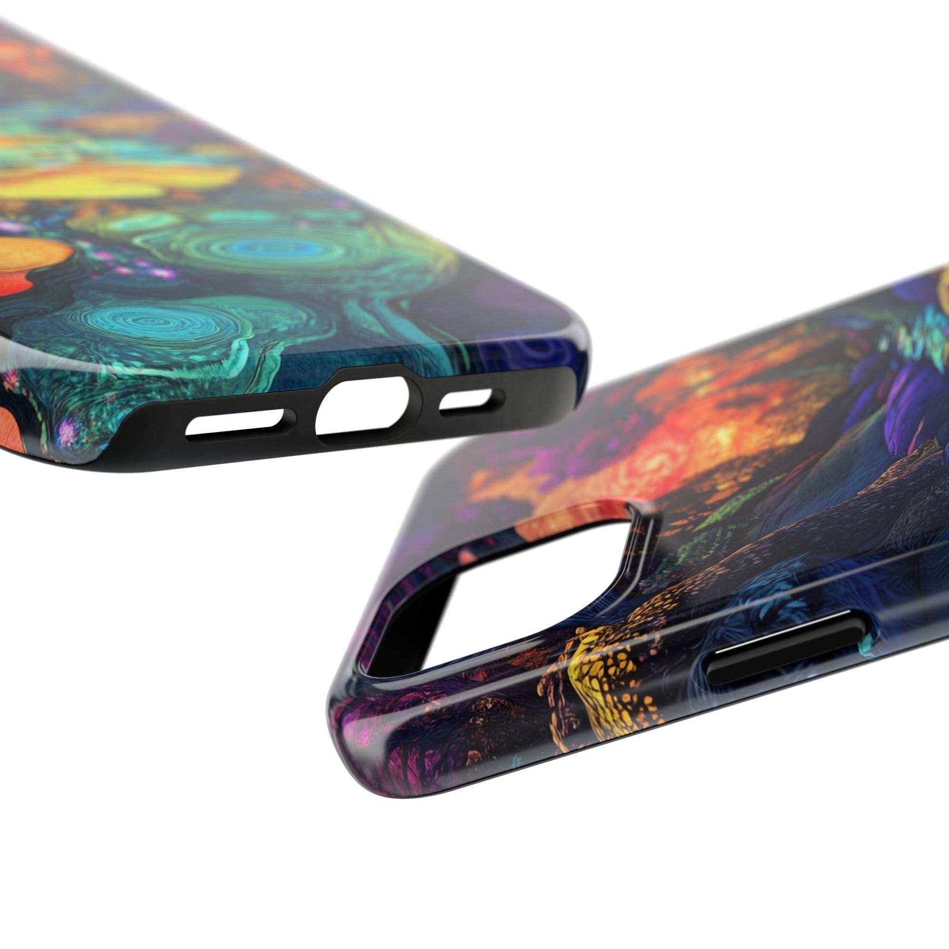 Dreamscape River — Psychedelic Canyon Phone Case - JDG Visual Arts