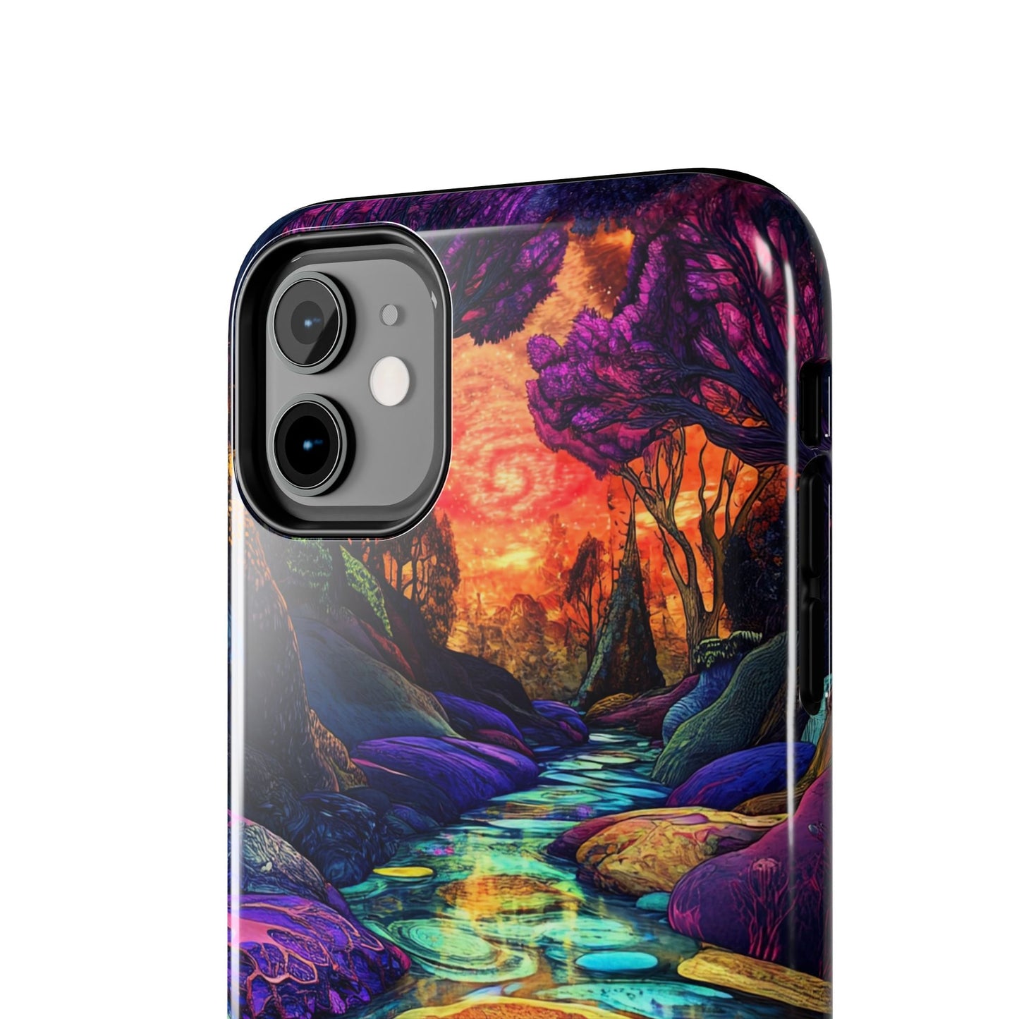 Dreamscape River — Psychedelic Canyon Phone Case - JG Visual Arts