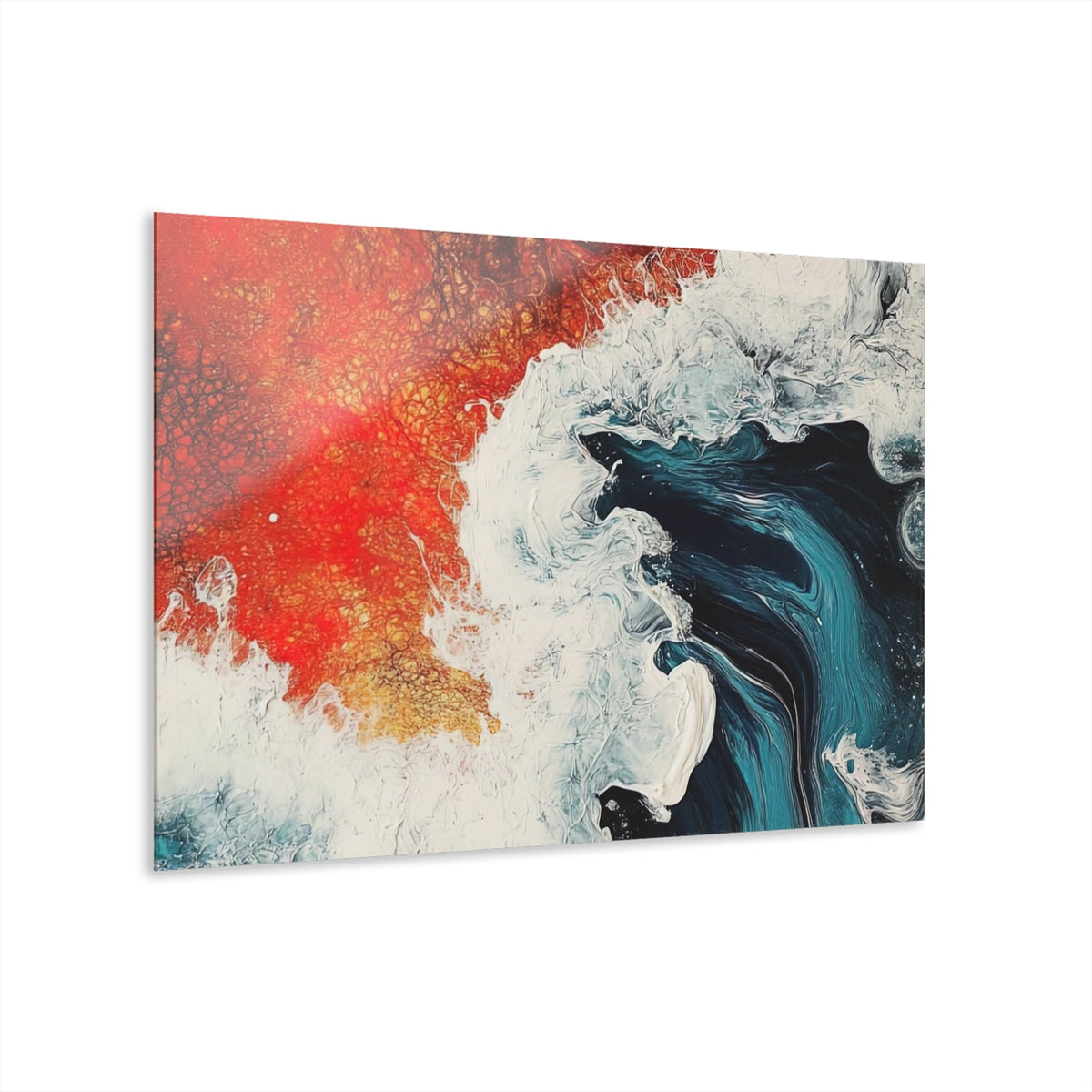Ember Tide Acrylic Print - JG Visual Arts