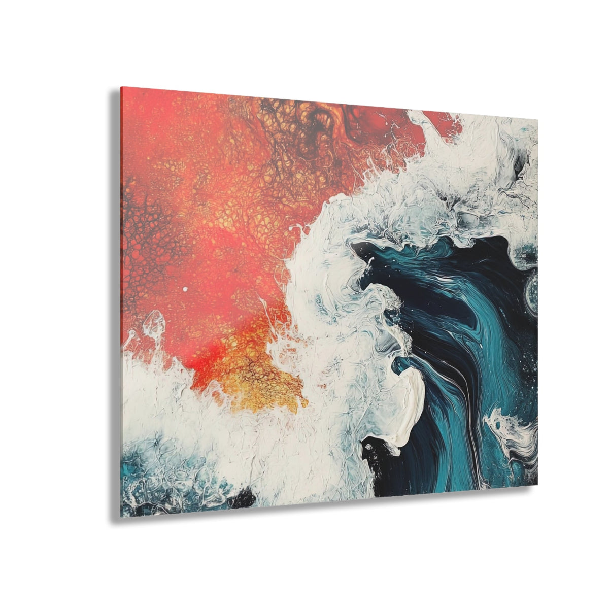 Ember Tide Acrylic Print - JG Visual Arts
