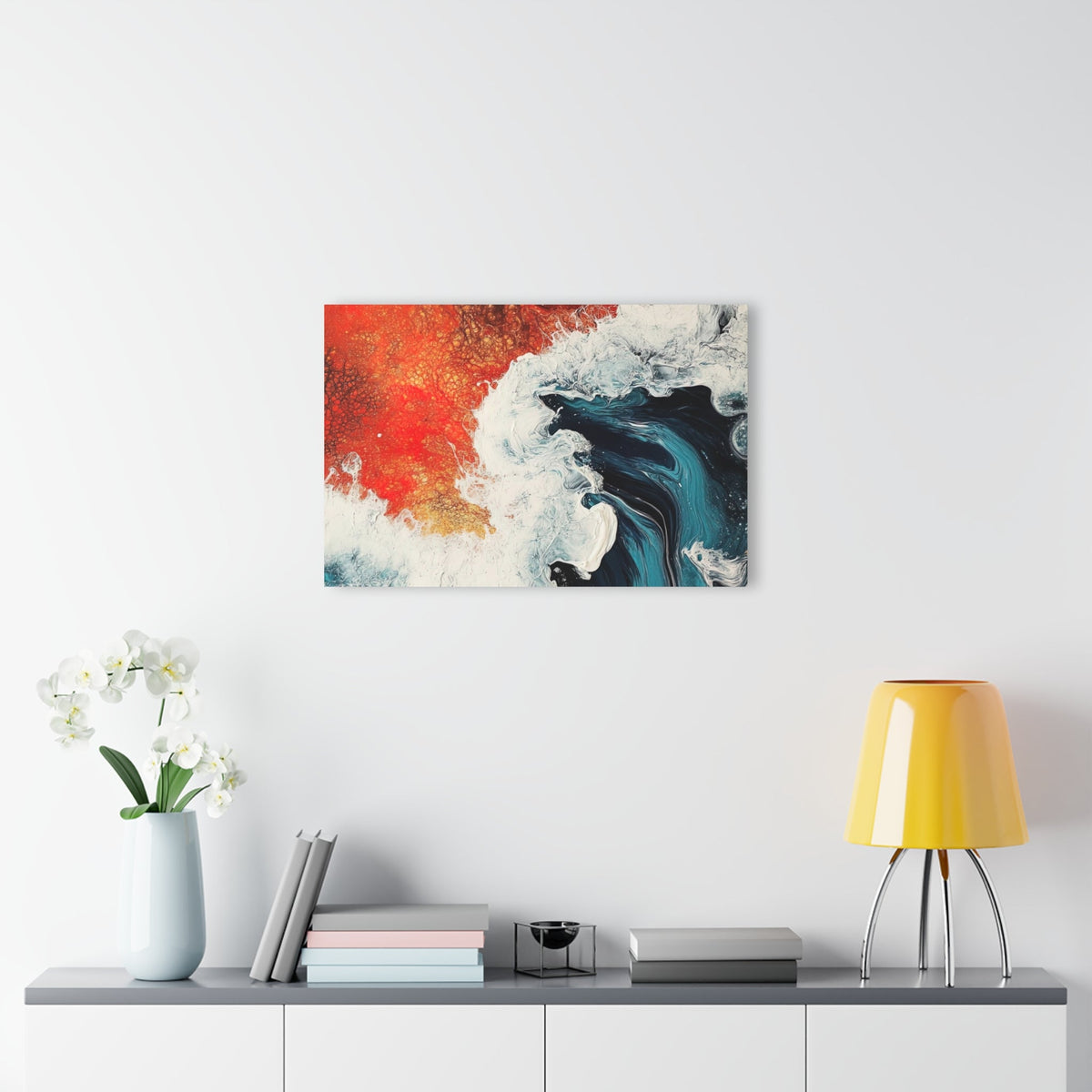 Ember Tide Acrylic Print - JG Visual Arts