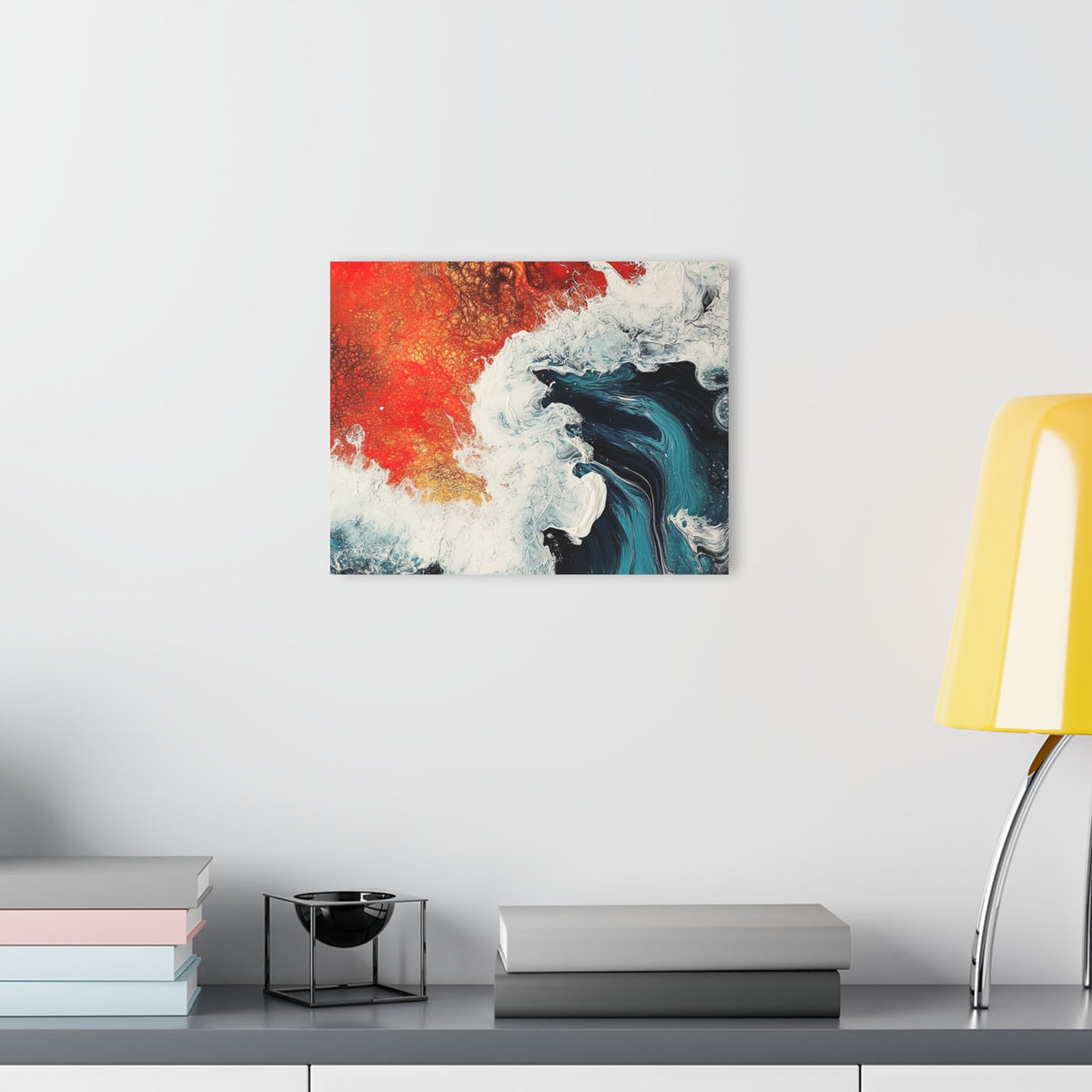 Ember Tide Acrylic Print - JG Visual Arts