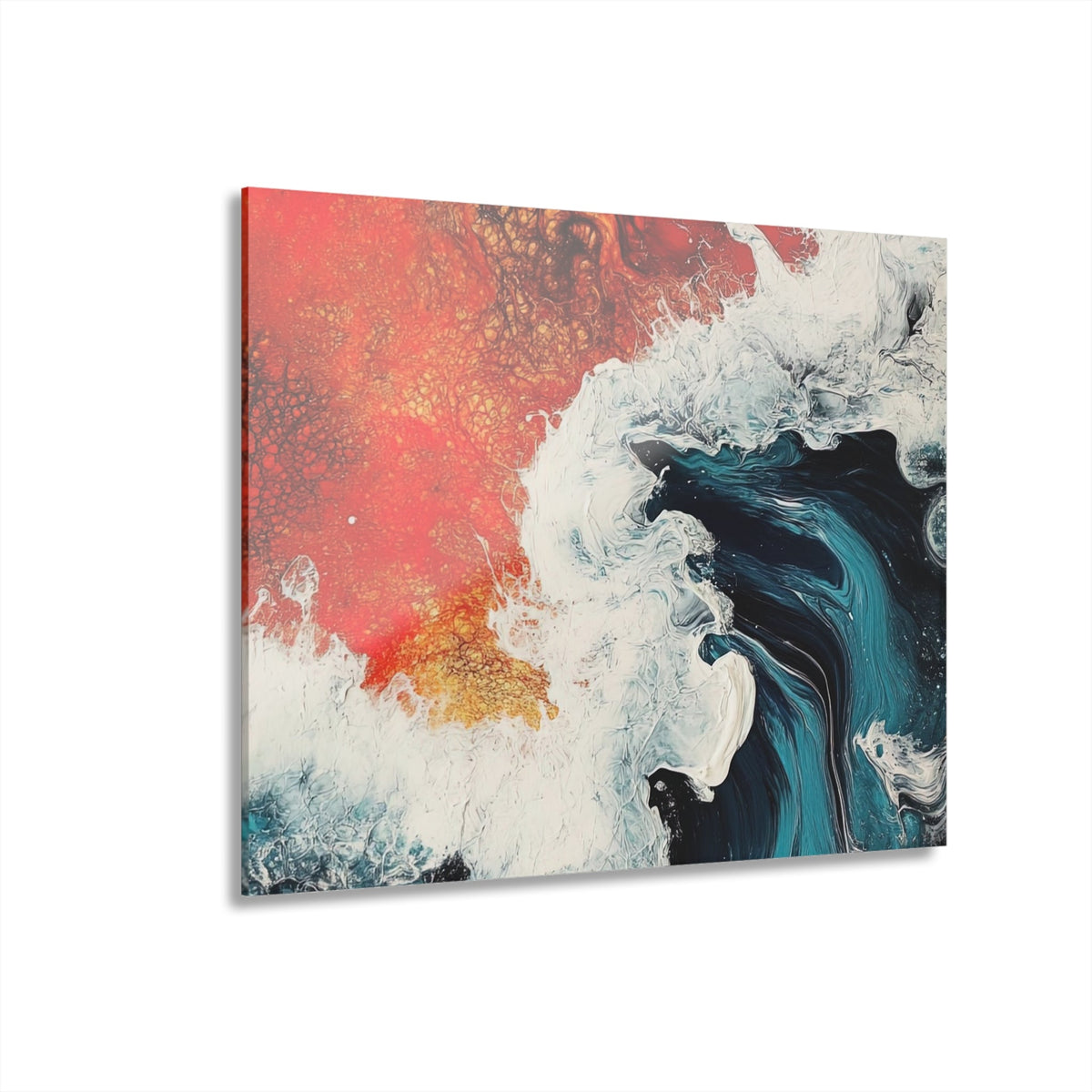 Ember Tide Acrylic Print - JG Visual Arts