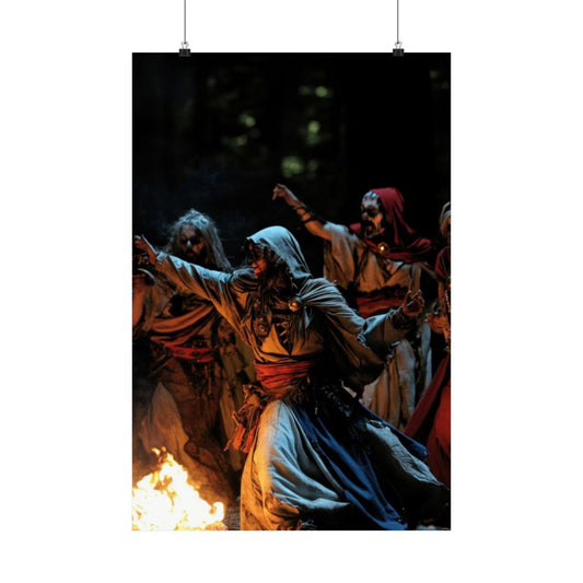 Emberdance — Ritual Fire Poster - JG Visual Arts