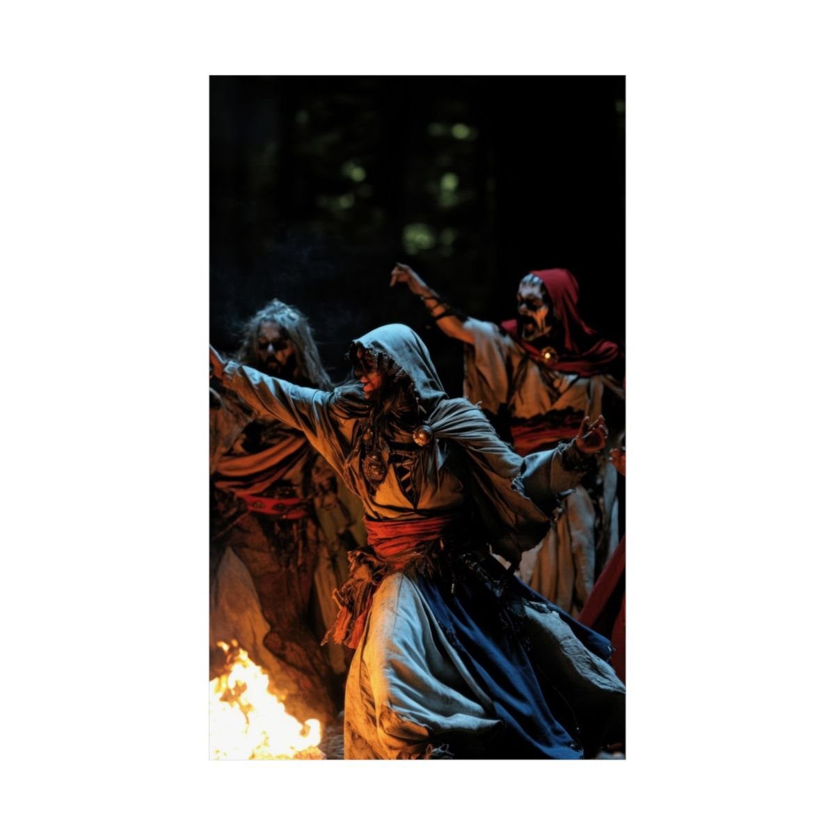 Emberdance — Ritual Fire Poster - JG Visual Arts