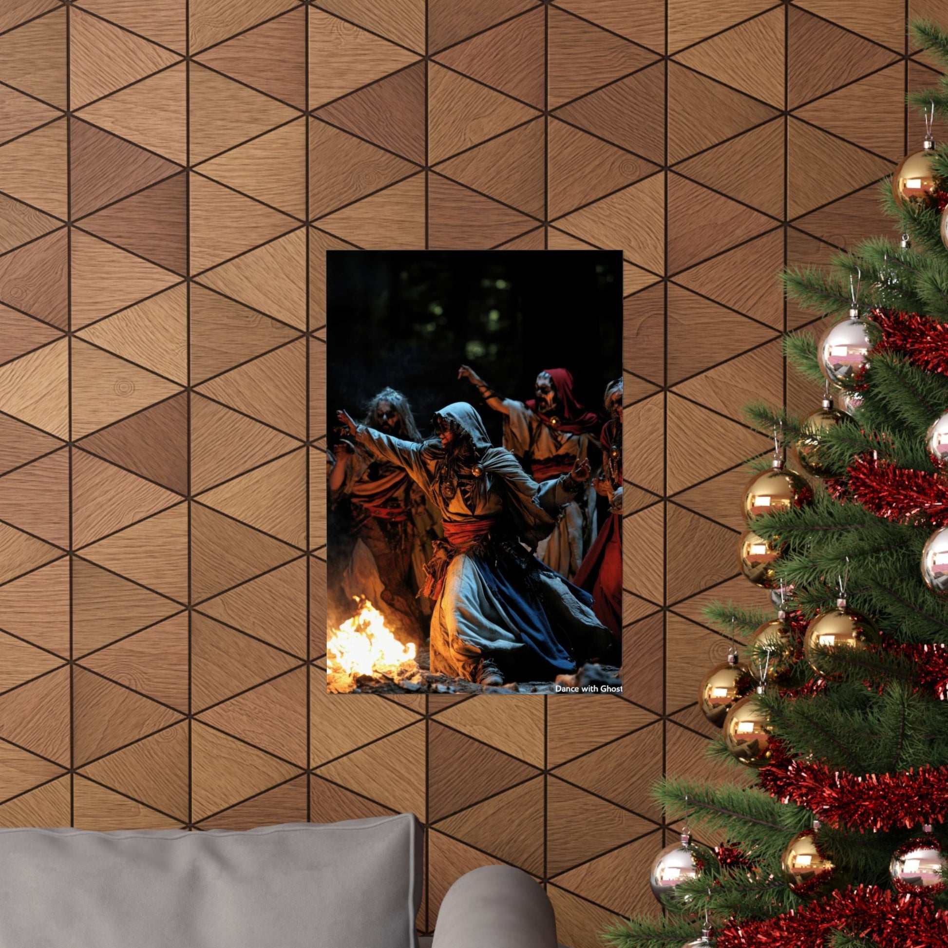 Emberdance — Ritual Fire Poster - JG Visual Arts