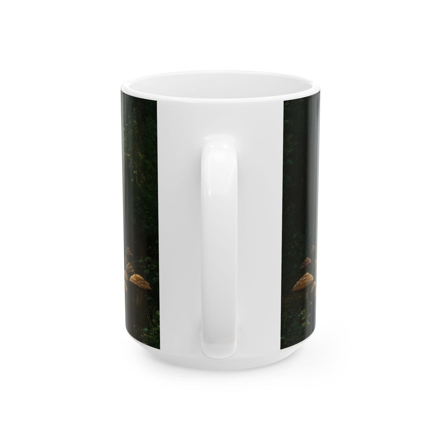 Fairy Circle — Enchanted Mushroom Grove Mug - JG Visual Arts