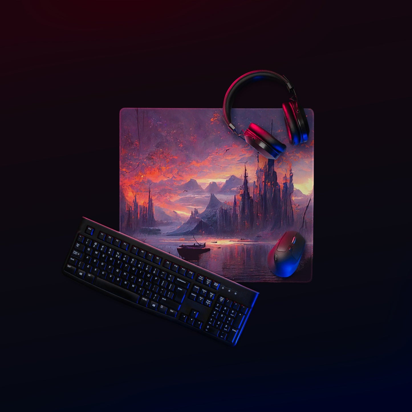 Fantasy Scene - Gaming mouse pad - JDG Visual Arts